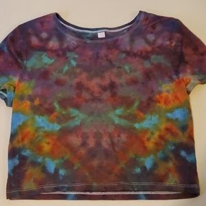 Ladies tie dye crop top